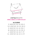 cosabella NSN CURVY LONGLINE bralette prt 1385