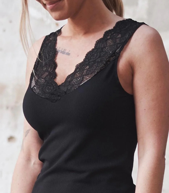 tim&simonsen BELEN V-LACE TOP - 18214