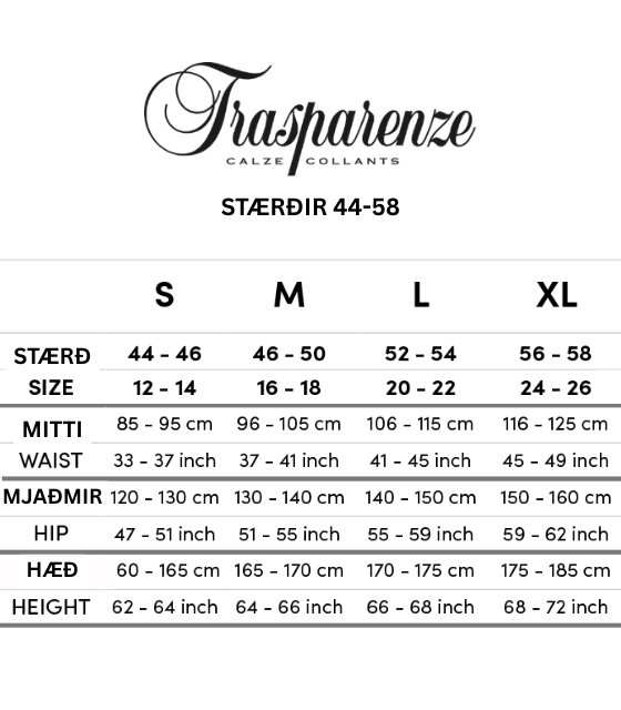 trasparenze MARGHERITA curvy 