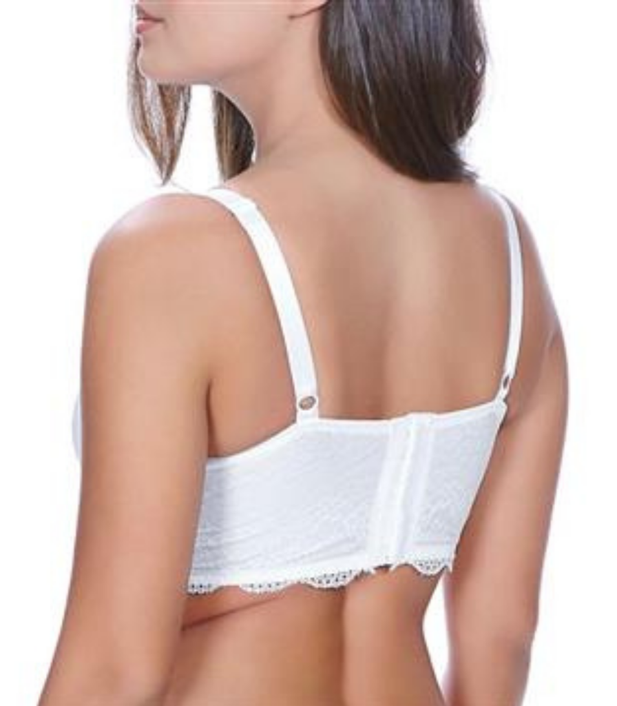 white FANCIES longline - AA1014