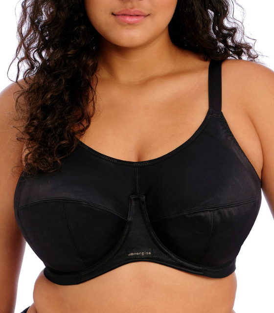 [EL8041-BLK-32GG] elomi ENERGIZE íþróttahaldari - EL8041 (32GG)