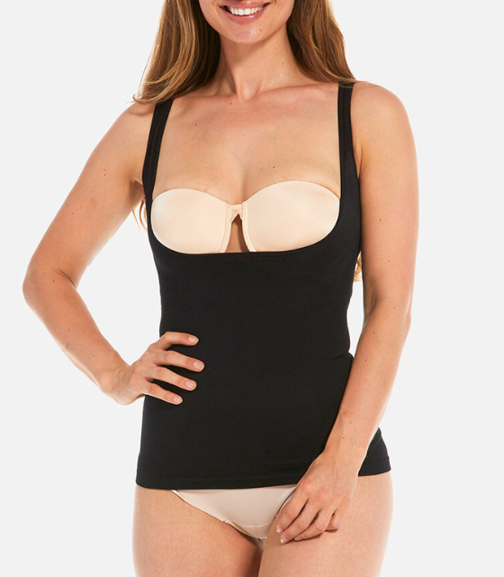 [MB-40CA-BLK-S] magic SLIM CAMI aðhaldsbolur - 40CA (S)