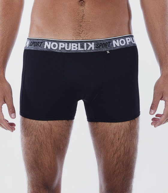 [NP-1/54/488-MESH-BLK-S] no publik herraboxer MESH - 1/54/488 (black, S)