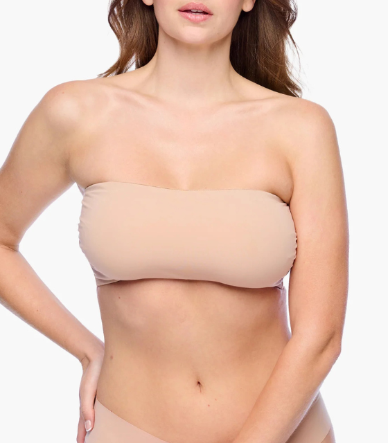 [FREECUT 1113-BLK-L] cosabella FREE CUT curvy bandeau - 1113 (black, L)