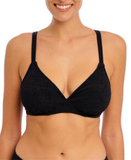 [AS203802-BLK-30D] freya swim IBIZA WAVES plunge - AS203802 (black, 30D)