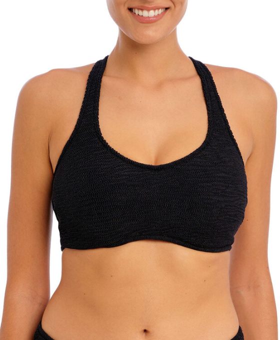 [AS203814-BLK-30DD] freya swim IBIZA WAVES bralette - AS203814 (black, 30DD)