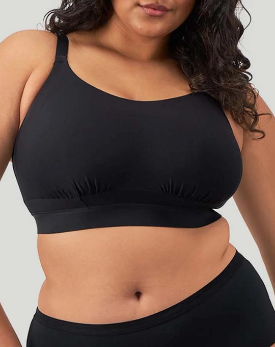 [EL301417-BLK-32H/HH] elomi DOWNTIME bralette - EL301417 (black, 32H/HH)