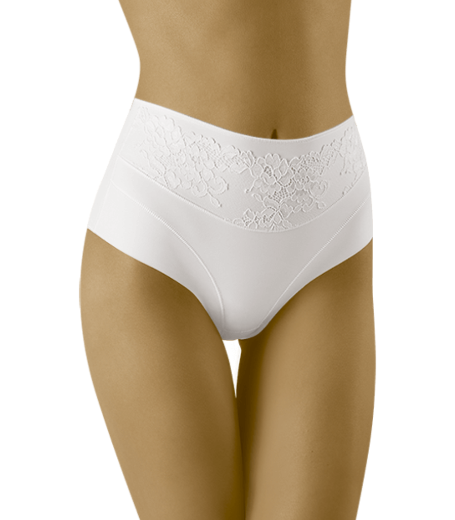 [FORTUNATA-WHE-M] wolbar FORTUNATA aðhaldsnærbuxur (white, M)
