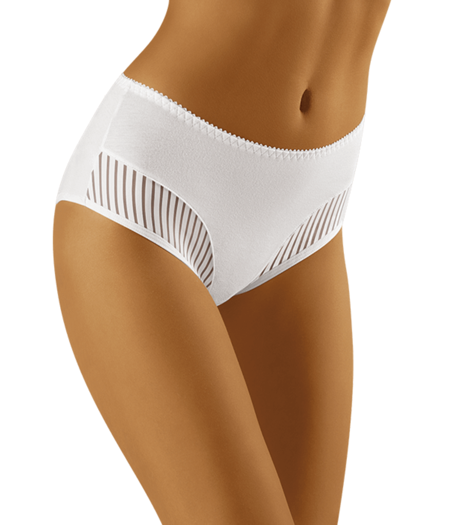 [ECO QI-WHE-M] wolbar ECO QI bómullarnærbuxur (white, M)