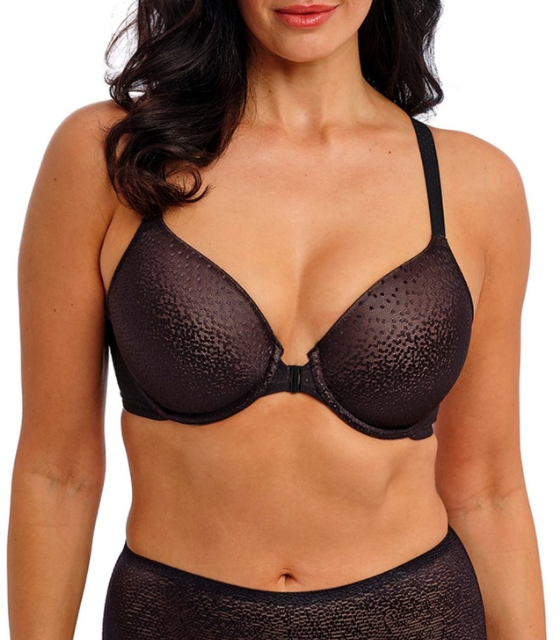 [WA853403-BLK-32D] wacoal BACK APPEAL front - WA853403 (32D)