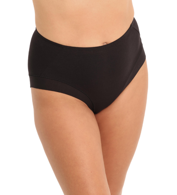 [COTTON MAXI-BLK-L] kalyna COTTON panties maxi - 6242 (black, L)