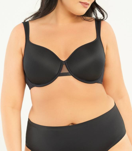 [806-BLK-85D] voluptina - GREAT COVER haldari - 806 (black, 32D)