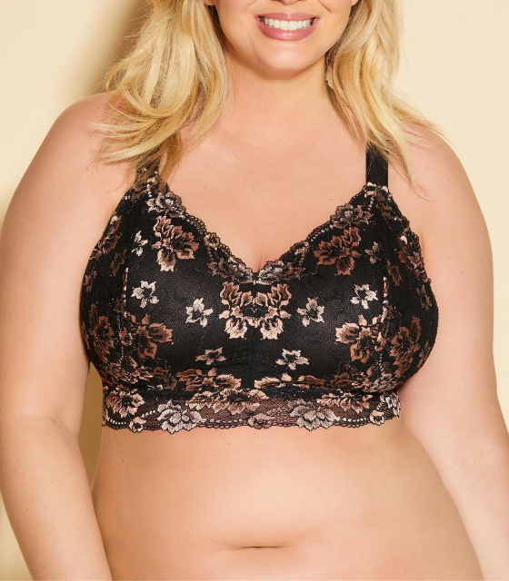 [SAVONA-1386-ULTRA CURVY-BLK/MAN-XS] cosabella SAVONA ultra curvy bralette - 1385 (XS)